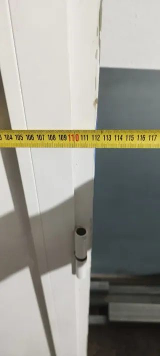 Puertas de aluminio para despensa o ropero