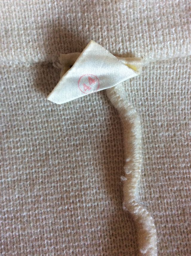 Abrigo trenca beige vintage