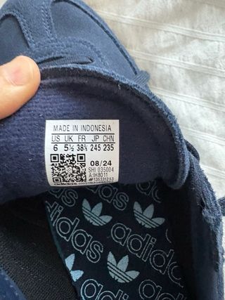 Adidas Spezial Azul Marino Talla 38 2/3 solo 1 uso