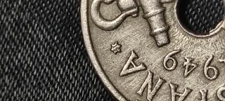 Moneda 50 céntimos España 1949 Estrella 51