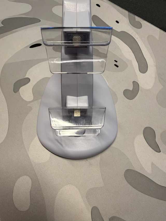 Caricatore Dual Controller PS5 LED