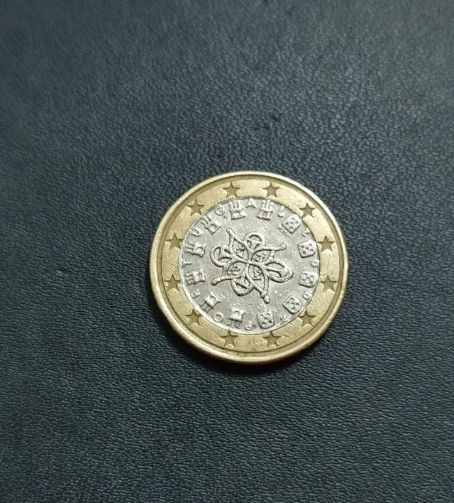 Moneda 1€ Portugal 2002