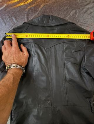 Giacca/trench vera pelle vintage donna