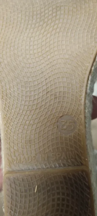 Alpargatas Esdori Talla 35