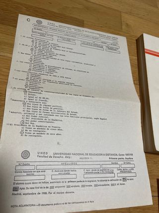 Libros Derecho Político I y II “ UNED”