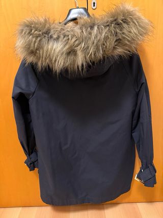 Parka Mango Azul Marino Talla S/M