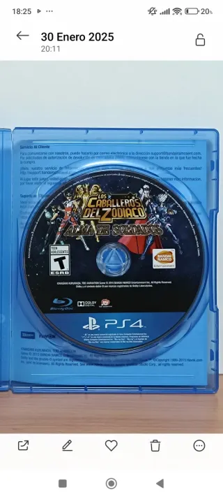 Los Caballeros Del Zodiaco: Alma De Soldados (PS4)