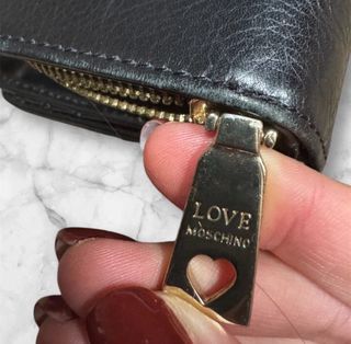 Portafoglio Love Moschino Nero