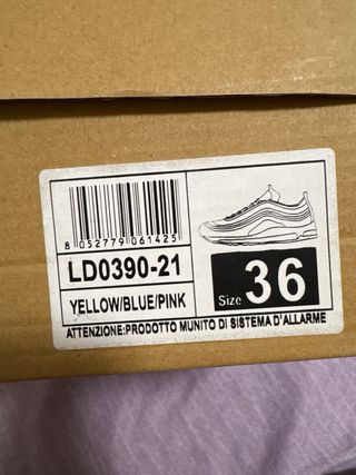 Zapatillas deportivas multicolor y rosa