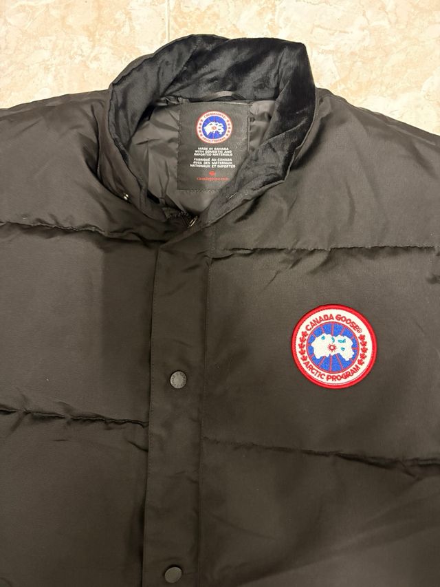 Chaleco Canada Goose Negro Nuevo