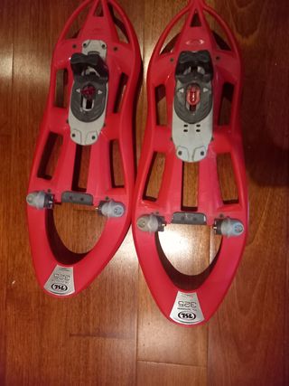 Raquetas de Nieve Rojas