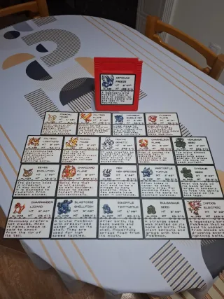 Cartucho Game Boy con Pokedex Articuno