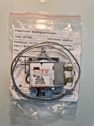 Termostato para lavadora WDF28B