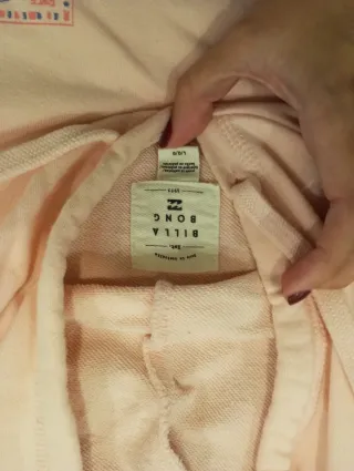 Sudadera Billabong Rosa Mujer