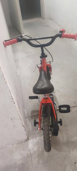 Bicicleta Infantil 12 Disney Cars Roja