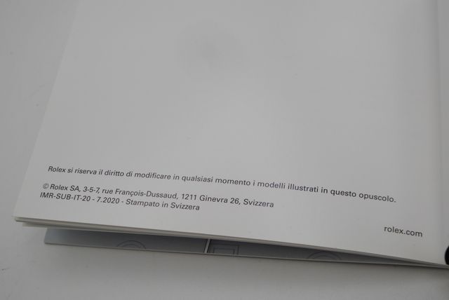 Date Booklet IMR-SUB-IT-20 -7.202