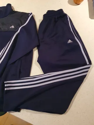 Conjunto Chándal Adidas Azul y Negro