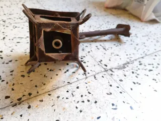 Lámpara Vintage Jardín Metal