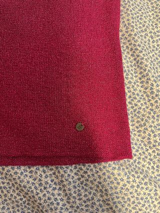 Top brillante asimétrico rosa de la tienda brownie