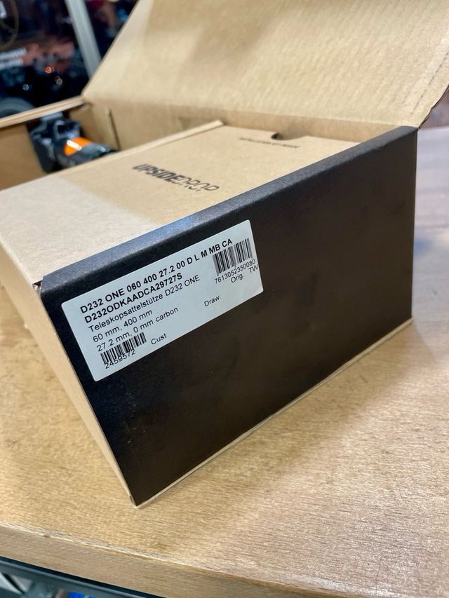 Tija Telescópica DT Swiss 27.2 Carbono