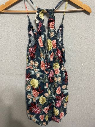 Mono corto estampado floral