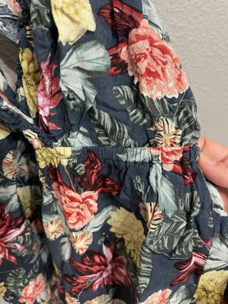 Mono corto estampado floral