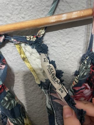 Mono corto estampado floral