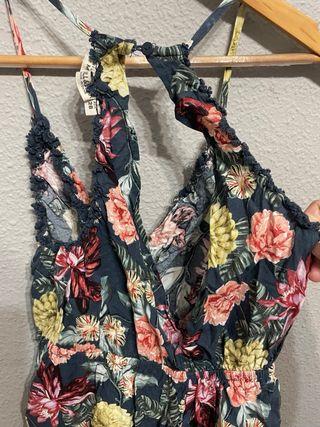 Mono corto estampado floral