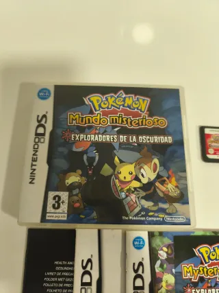 Pokémon Exploradores Oscuridad Nintendo DS