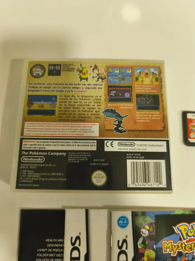 Pokémon Exploradores Oscuridad Nintendo DS