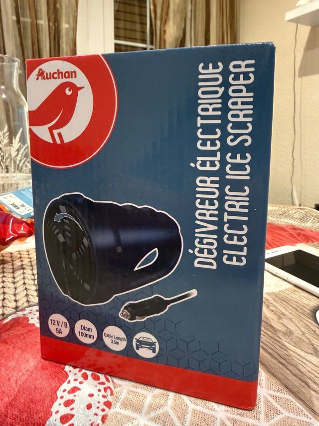 Rascador Hielo Coche Eléctrico 12V