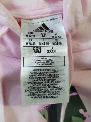 Sudadera Adidas Rosa y Multicolor