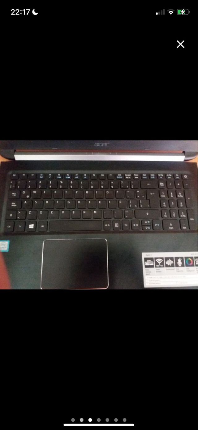 Portátil Acer Aspire 5 Rojo/Plata