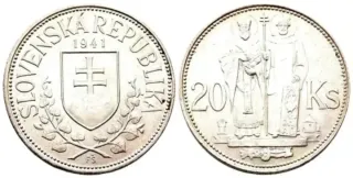 Moneda Eslovaquia AA293-082011198 012 00000 T