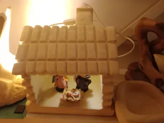 Grotta presepe pietra leccese