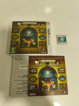 Para Javier Profesor Layton y el Legado de los Ash