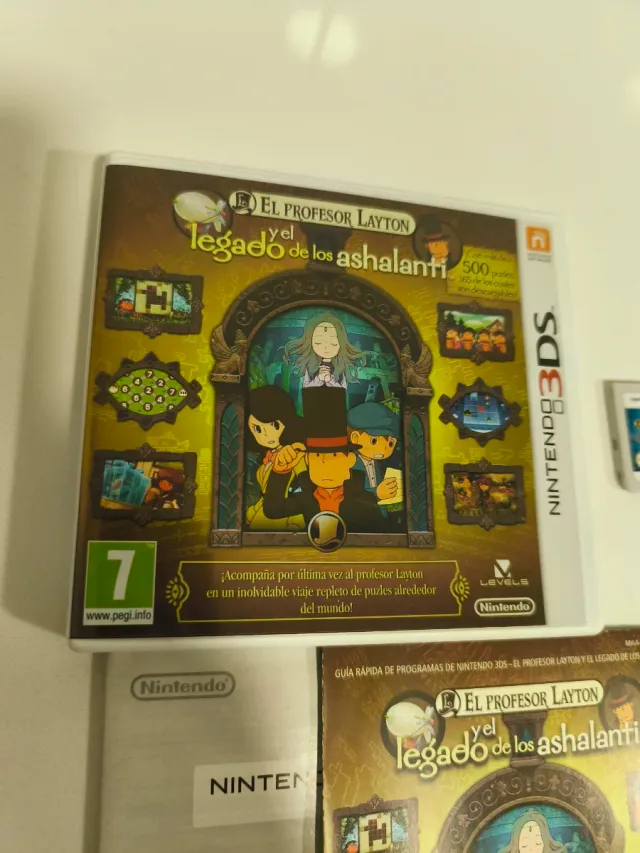 Para Javier Profesor Layton y el Legado de los Ash