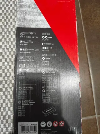 Kit Herramientas Hilti Destornillador y Puntas