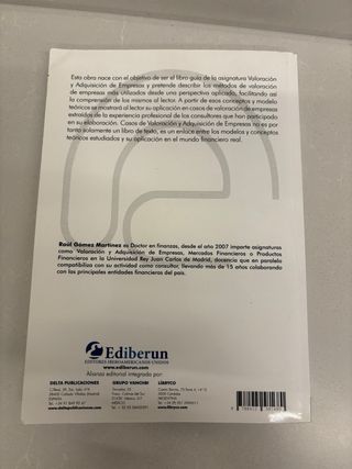 Casos de valoración y adquisiciones de empresas