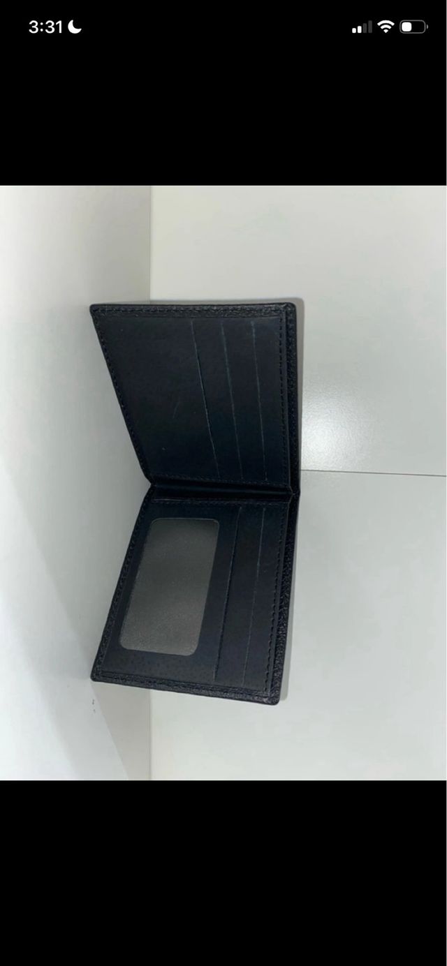 Cartera Real Madrid Negra