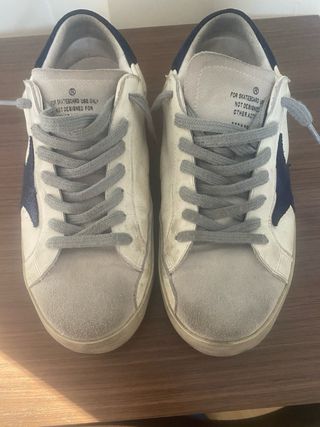 Golden Goose Sneakers Blancas y Azules