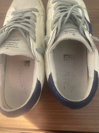 Golden Goose Sneakers Blancas y Azules