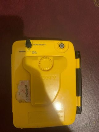 Walkman Sony WM-B53 Giallo