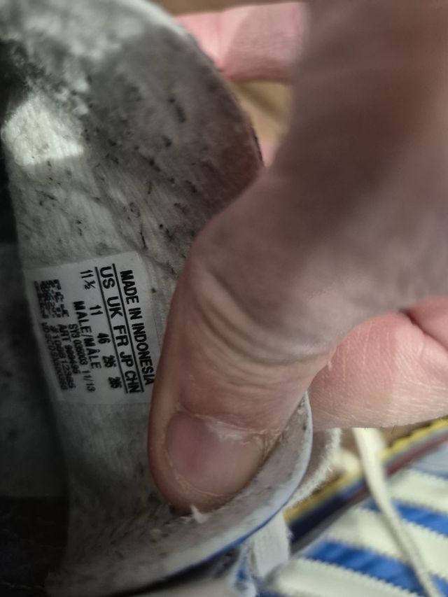 Zapatillas Adidas Azul/Gris Talla 42