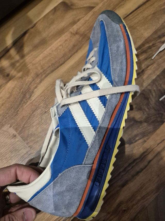 Zapatillas Adidas Azul/Gris Talla 42