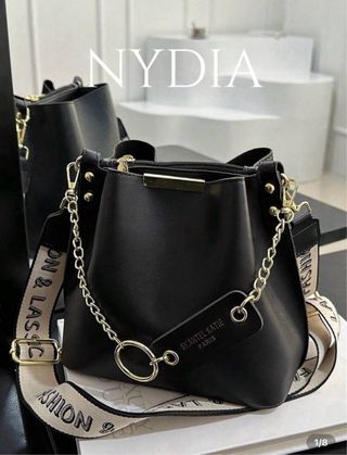 Bolso SHANTEL KATIE negro