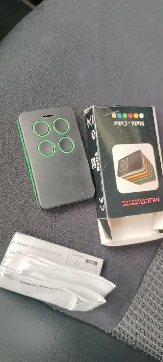 Mando garaje multi-frecuencia