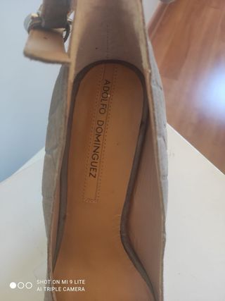Zapatos Adolfo Dominguez Talla 38