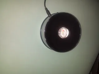 Expositor giratorio LED cristal espejo