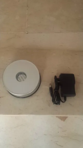 Expositor giratorio LED cristal espejo